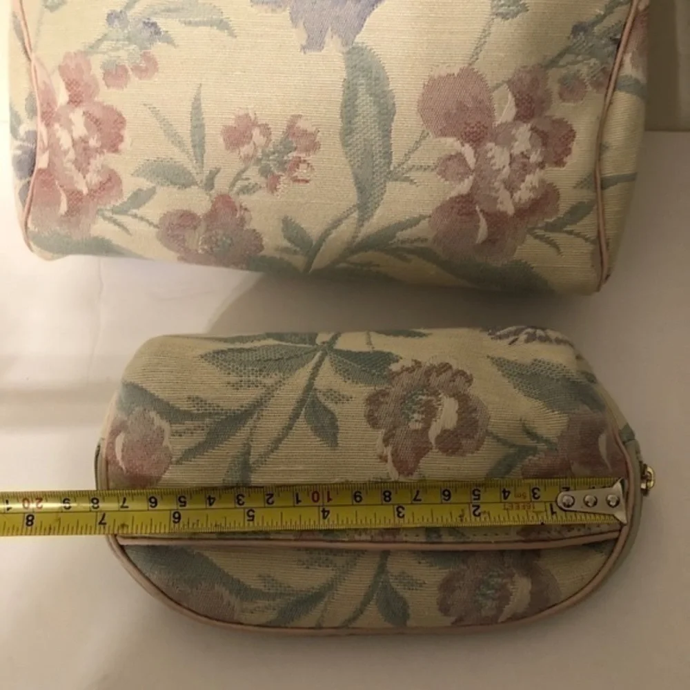 CHRISTIAN DIOR vintage 3 piece makeup cases